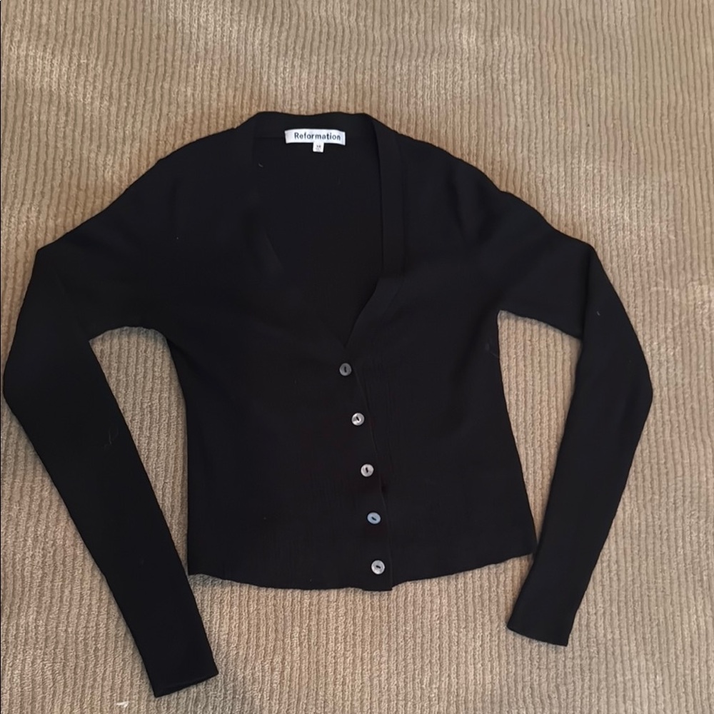 Reformation - V-Neck Cardigan